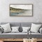 Americanflat Canvas Wall Art Featuring a Sandy Shore, Green Hills and Blue Ocean - Coastal Wall Art